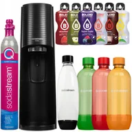 Saturatory - Zestaw Do Wody Saturator Sodastream Terra Black 4 Butelki Bolero - miniaturka - grafika 1