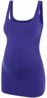 Bluzki ciążowe - Mama licious Top ciążowy "Heal" w kolorze niebieskim - grafika 1