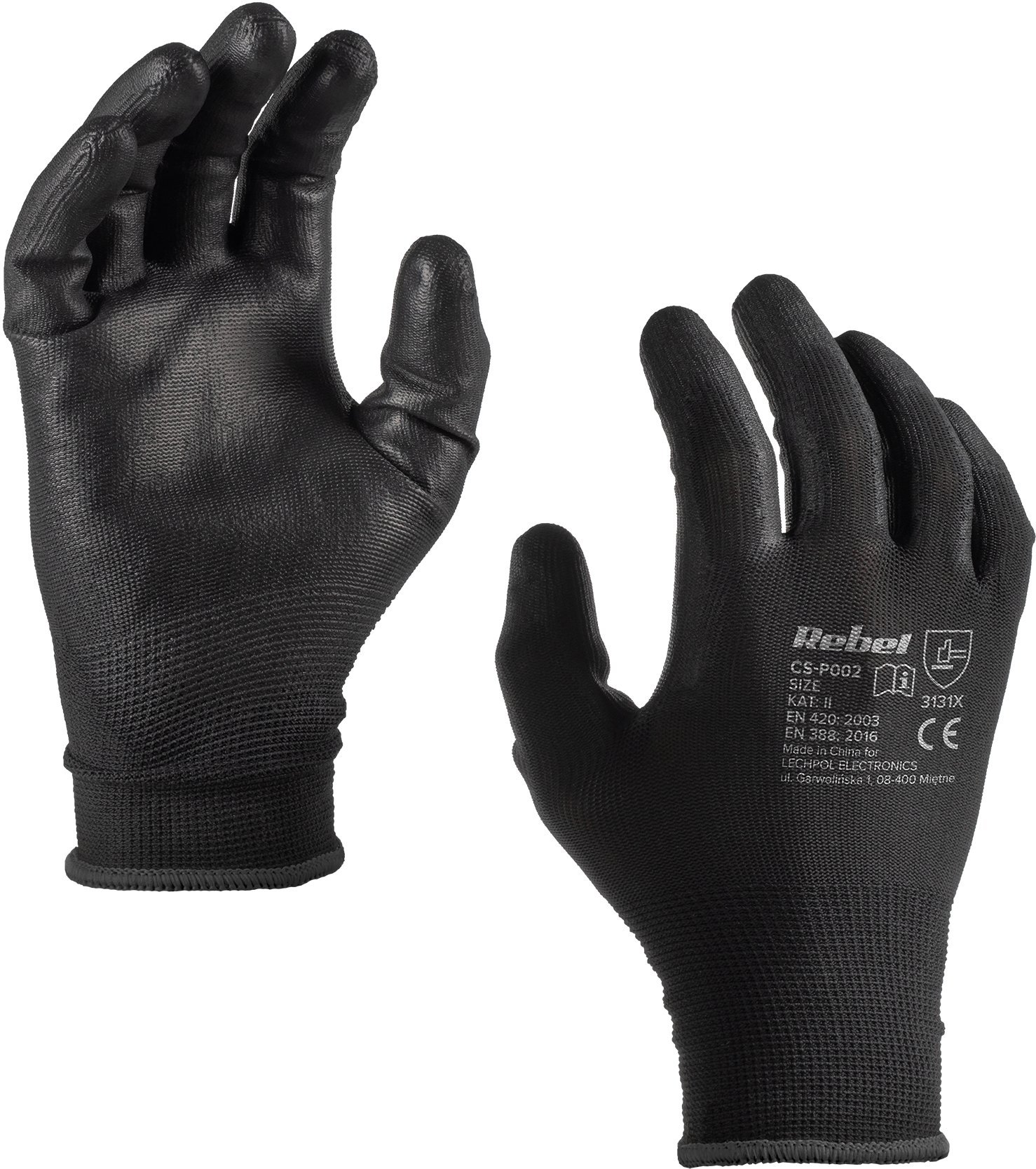 Rękawice robocze poliuretanowe CS-P002 r.10 XL 10kpl.