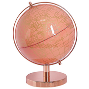Globusy - Beliani Globus 28 Cm Różowy Cabot - miniaturka - grafika 1