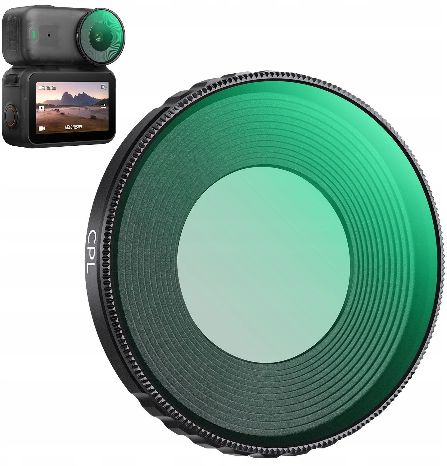 Filtr CPL Polaryzacyjny KF NANO-X 8K Ultra HD Etui do Kamery DJI Osmo Nano / KF12.0032