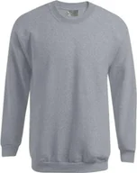 Swetry męskie - Sweter męski 100 / Pullover - Kolor: Sportowy szary (wrzosowy) - Rozmiar: 4XL - miniaturka - grafika 1