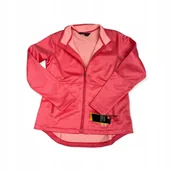 Bluzy damskie - Rozpinana różowa bluza damska UNDER ARMOUR L - Under Armour - miniaturka - grafika 1