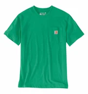 Koszulki męskie - Koszulka Carhartt Heavyweight K87 Pocket Malachite - miniaturka - grafika 1