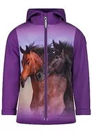 Kurtki i płaszcze dla dziewczynek - SALT AND PEPPER Dziewczęca kurtka softshellowa outdoorowa, Grape, 116 cm - miniaturka - grafika 1