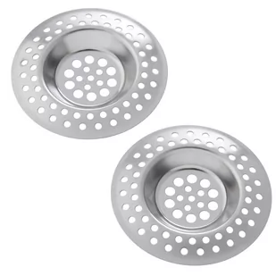 Wenko 4930302100 odpływ sitko zestaw-częściowy, stal nierdzewna, srebrny Matt 4930302100 - Akcesoria łazienkowe - miniaturka - grafika 2