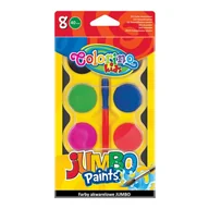 Farby i media malarskie - Colorino Farby Akwarelowe, Jumbo, 8 kolorów, Colorino - miniaturka - grafika 1