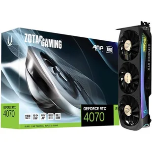 Zotac GeForce RTX 4070 GAMING AMP AIRO 12GB GDDR6X ZT-D40700F-10P - Karty graficzne - miniaturka - grafika 1