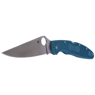 Nóż składany Spyderco Police 4 Lightweight FRN Blue, K390 Plain (C07FP4K390) - Noże - miniaturka - grafika 2
