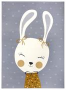 Dywany dla dzieci - Szary dywan dziecięcy 150x80 cm Bunny Polly – Hanse Home - miniaturka - grafika 1