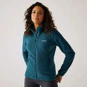 Bluzy sportowe damskie - Regatta Polar damski rozsuwany Floreo IV Niebieski, Rozmiar: 52 - miniaturka - grafika 1