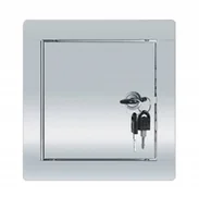 Akcesoria do wentylacji i klimatyzacji - DRZWICZKI REWIZYJNE METALOWE ZAMEK 15x15 - miniaturka - grafika 1