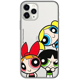 ERT GROUP etui na telefon Iphone 11 PRO, case oryginalny i oficjalnie licencjonowany przez The Powerpuff Girls, wzór The Powerpuff Girls 015, plecki z TPU częściowo przeźroczyste - Etui i futerały do telefonów - miniaturka - grafika 1