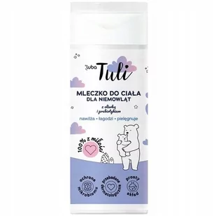 Luba Tuli Mleczko do ciała dla niemowląt z oliwką i prebiotykiem 200ml - Balsamy i kremy do ciała - miniaturka - grafika 1