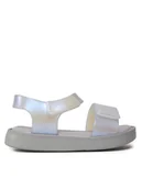 Buty dla dziewczynek - Melissa Sandały Mini Melissa Jump Bb 32834 Szary - miniaturka - grafika 1