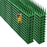 Zwalczanie i odstraszanie szkodników - Plastikowe kolce ochronne na ptaki Arcas, zielone, 24 szt. - miniaturka - grafika 1