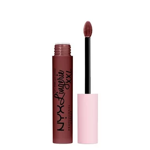 NYX Professional Makeup Professional Makeup - Lip Lingerie XXL Matte Liquid Lipstick - Matowa pomadka do ust w płynie - 4 ml - 09 - DEEP MESH NYXPUPML-4ML-04 - Szminki - miniaturka - grafika 1