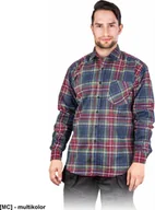 Odzież robocza - R.E.I.S. KF - koszula flanelowa ochronna - multikolor XL - miniaturka - grafika 1