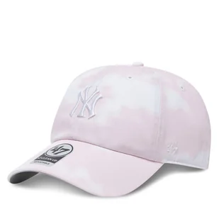 Czapka z daszkiem 47 Brand MLB LA Dodgers In The Clouds ’47 Clean Up B-ITCCU17PTS Różowy - Czapki damskie - miniaturka - grafika 1