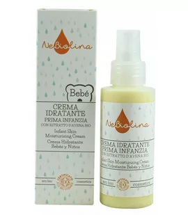 Nawilżający krem do ciała dla dzieci z ekologicznym ekstraktem z owsa, certyfikowany, 100 ml, NeBiolina 8002849494363 - Kremy dla dzieci - miniaturka - grafika 1