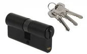 Zamki i wkładki - Wkładka bębenkowa Yale Y500 35/85 3 klucze, czarna - miniaturka - grafika 1
