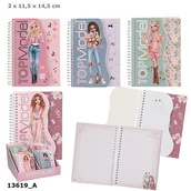 Notesy i bloczki - Notesik na spirali Top Model 1szt.mix 13619a - artykuł papierniczy - miniaturka - grafika 1