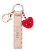 Plecaki - NICI 62015 breloczek do kluczy z podziękowaniem ze sztucznej skóry 10 cm z różowymi serduszkami do plecaka lub torby, uchwyt na klucze dla małych i dużych 62015 - miniaturka - grafika 1