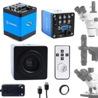 Mikroskopy i lupy - Kamera Do Mikroskopu Stereoskopowego Cyfrowego FULLHD HDMI 2MP Techrebal - miniaturka - grafika 1
