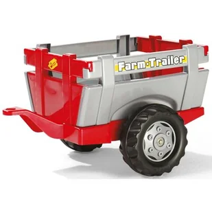 Rolly Toys Przyczepa czerwona (121700) - Jeździki dla dzieci - miniaturka - grafika 1