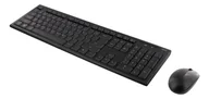 Myszki - Deltaco TB-114-LT klawiatura Dołączona myszka Uniwersalne RF Wireless Łotewski Czarny TB-114-LT TB-114-LT - miniaturka - grafika 1