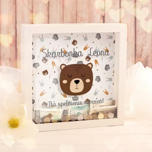 SKARBONKA 3D Dla Dziecka Skandynawskie Zwierzątka - Skarbonki - miniaturka - grafika 1