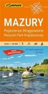 Przewodniki - Mazury środkowe Pojezierze Mrągowskie Mapa turystyczna - miniaturka - grafika 1