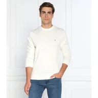 Swetry męskie - Tommy Hilfiger Sweter | Regular Fit | z dodatkiem kaszmiru - miniaturka - grafika 1