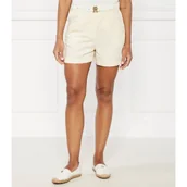 Spodenki męskie - Tommy Hilfiger Szorty | Relaxed fit | z dodatkiem lnu - miniaturka - grafika 1