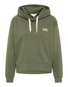 Bluzy damskie - felpa donna lee 112341542 ess hdd olive grive - miniaturka - grafika 1