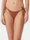 Stroje kąpielowe - Calvin Klein Swimwear Dół od bikini KW0KW02704 Brązowy - miniaturka - grafika 1