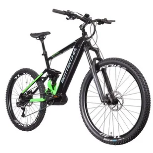 Rower elektryczny BOTTECCHIA Evo Elektron M17 29-27.5 cala męski Czarno-zielony - Rowery elektryczne - miniaturka - grafika 1