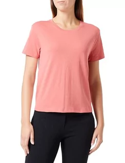 Koszulki i topy damskie - Sisley T-shirt damski, Mineral Red 2k5, M - grafika 1