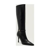 Kozaki damskie - Furla Skórzane kozaki na szpilce FURLA SFERA - miniaturka - grafika 1