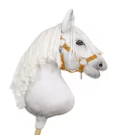 Maskotki i pluszaki - Kantar regulowany dla konia Hobby Horse A3 - musztardowy - miniaturka - grafika 1