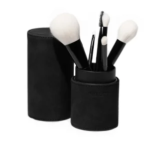 Inglot Brush Tube zestaw pędzli do makijażu w tubie Czarny - Pędzle do makijażu - miniaturka - grafika 1