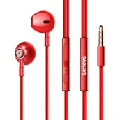 Słuchawki - Lenovo HF140 Czerwone (PTM7C02399) - miniaturka - grafika 1