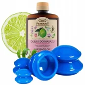 Akcesoria medycyny naturalnej - Bańki Chińskie + Olejek do Masażu Na Cellulit ZESTAW - miniaturka - grafika 1