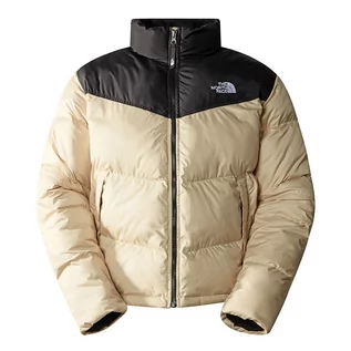 Kurtki męskie - Kurtka The North Face Saikuru 0A853I4D51 - beżowo-czarna - grafika 1