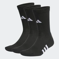 Skarpetki męskie - Skarpety za kostkę ADIDAS PRF CUSH CREW3P IC9521 – Czarny - miniaturka - grafika 1