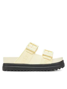 Melissa Klapki Melissa Cozy M Lover Platform Ad M 35977 Beżowy - Klapki i japonki damskie - miniaturka - grafika 1