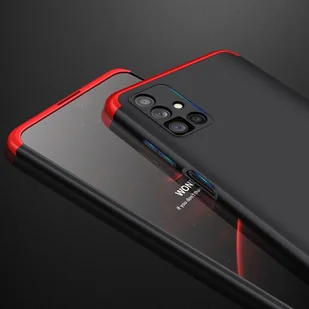 GKK 360 Protection Case etui na całą obudowę przód + tył Samsung Galaxy M51 czarno-czerwony - Etui i futerały do telefonów - miniaturka - grafika 5
