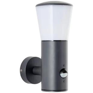 Zewnętrzna lampa ścienna Cliffi 96476/63 IP44 czujnik ruchu antracyt - Lampy ogrodowe - miniaturka - grafika 1