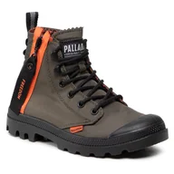 Botki damskie - Trapery Palladium Pampa Unlocked U 77239-309-M Zielony - miniaturka - grafika 1