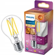 Żarówki LED - Żarówka Led E27 A60 5,9W 60W 806lm Ciepła Filament Ściemnialna Philips - miniaturka - grafika 1